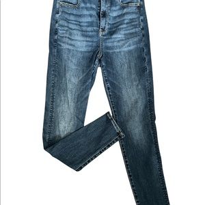 American Eagle AE Super Hi Rise Jegging Jeans Next Level Stretch Size 10 Regular